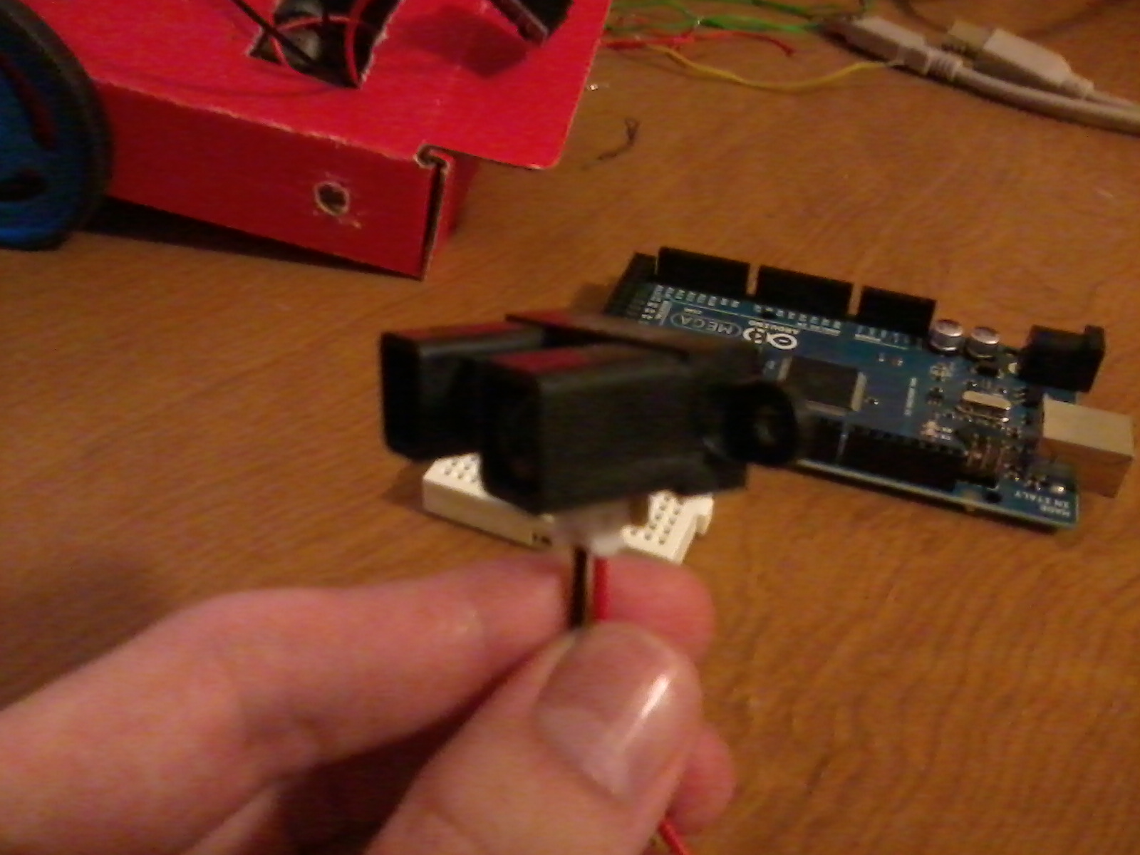 Arduino Blag Long Range Infrared Sensor GP2Y0A02YK0F