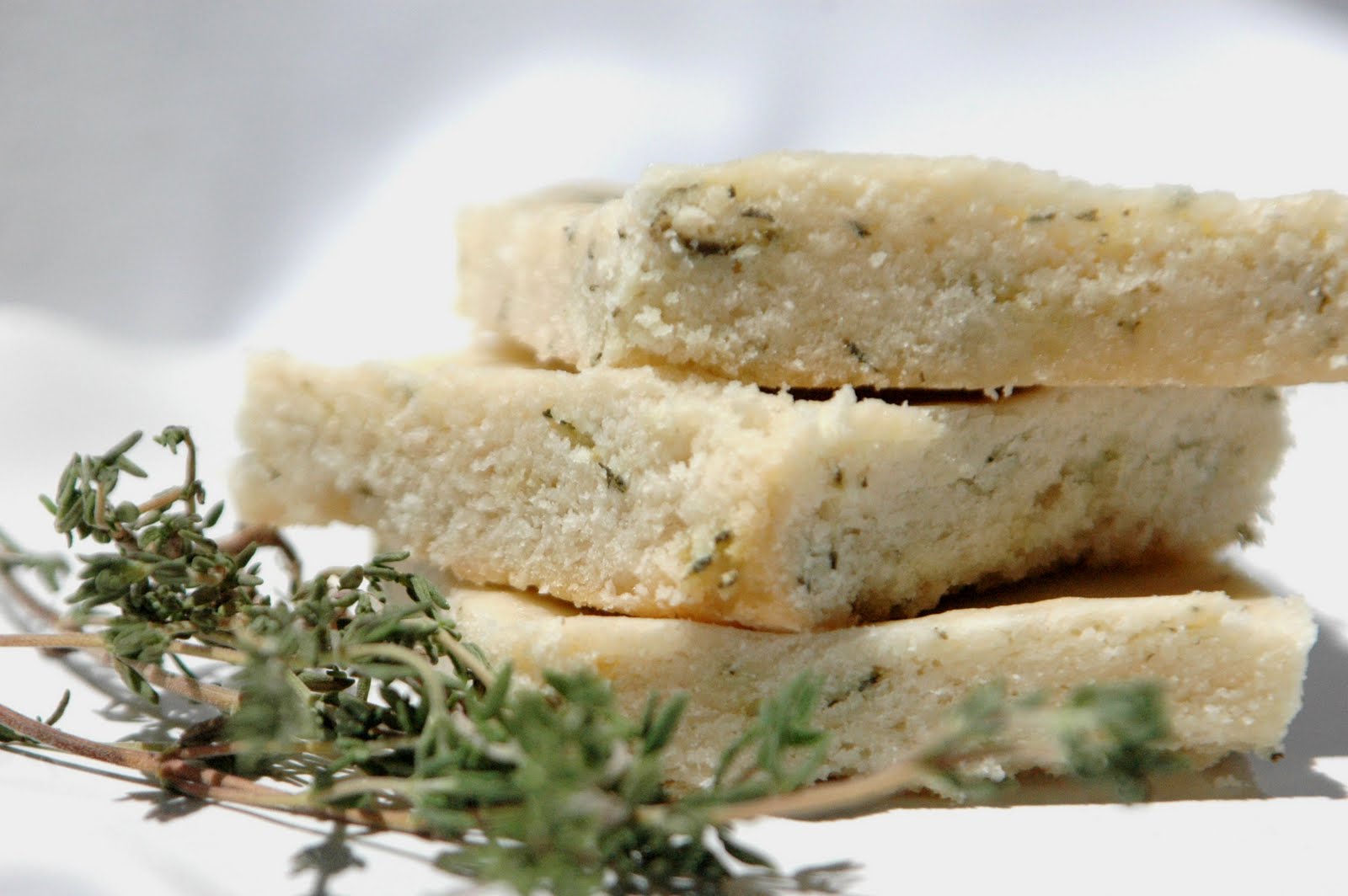 Simply Suzanne's AT HOME lemon thyme bars