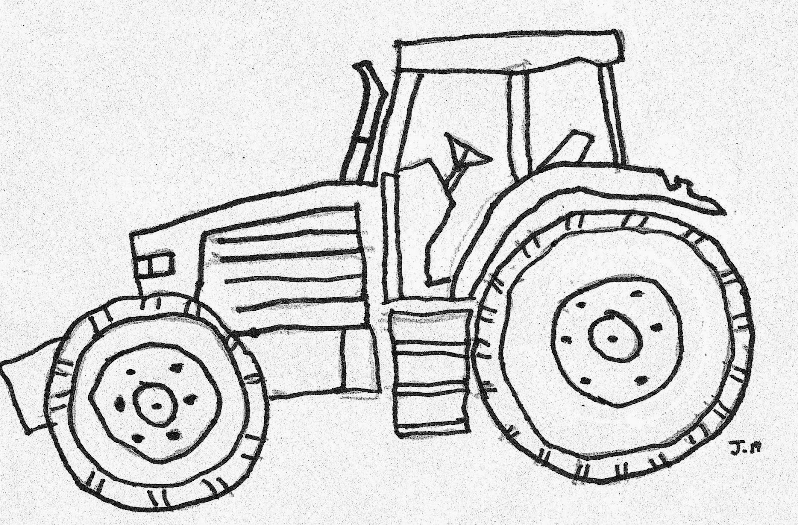 Free Coloring Pictures: Tractor Coloring Pictures Free Coloring Pictures: Tractor Coloring Pictures