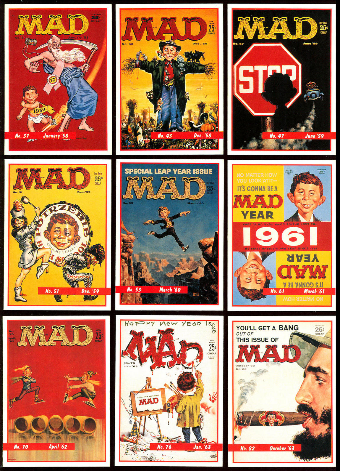 Hairy Green Eyeball 3 Lime Rock MAD trading cards, Series 1, 1992