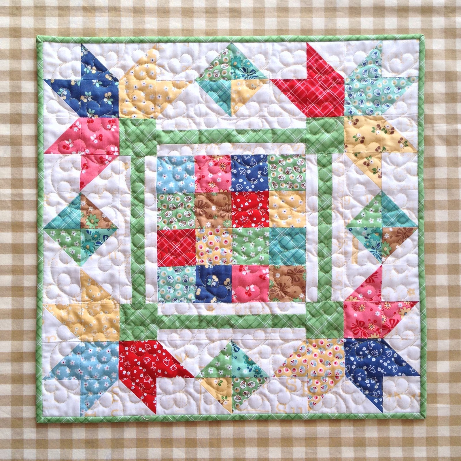 Carried Away Quilting Picking Petals in Calico Days!