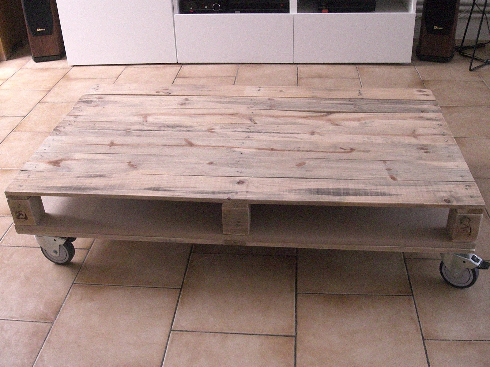 Gabulle in Wonderland: Transformer une palette en table basse