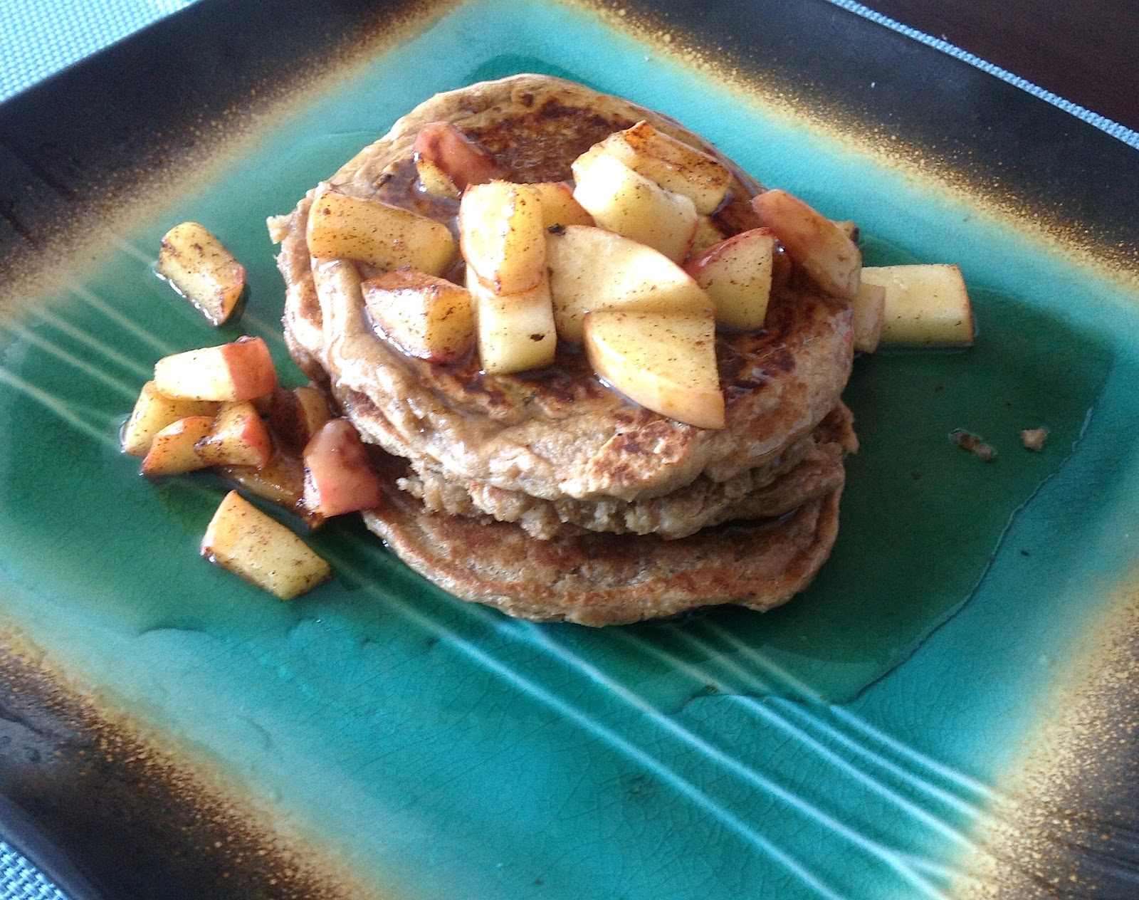 Sarah's Plantry Raid Mancakes! Vegan Whole Wheat Peanut Butter Pancakes!