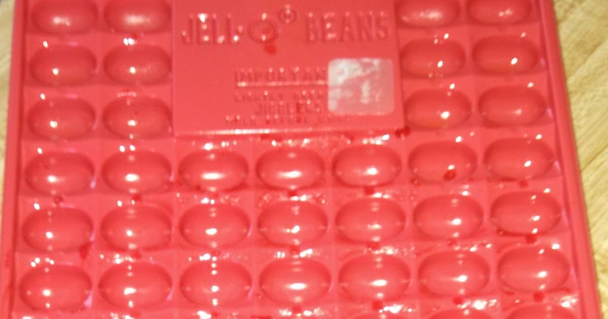 How interesting! Confetti Jello from March