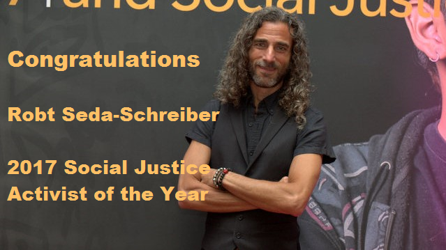 I am thrilled & honored to be the NEA Social Justice of the Year!