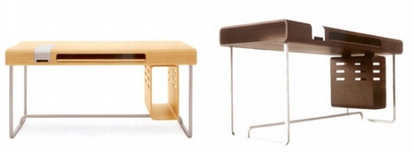 Modernos escritorios minimalistas para espacios reducidos