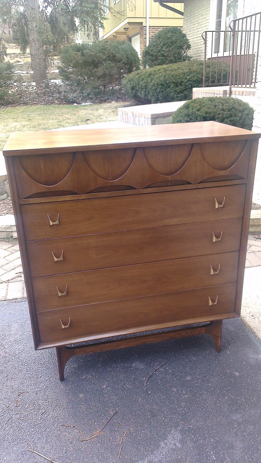 The Retrospective Modernist Broyhill Brasilia Highboy Sold