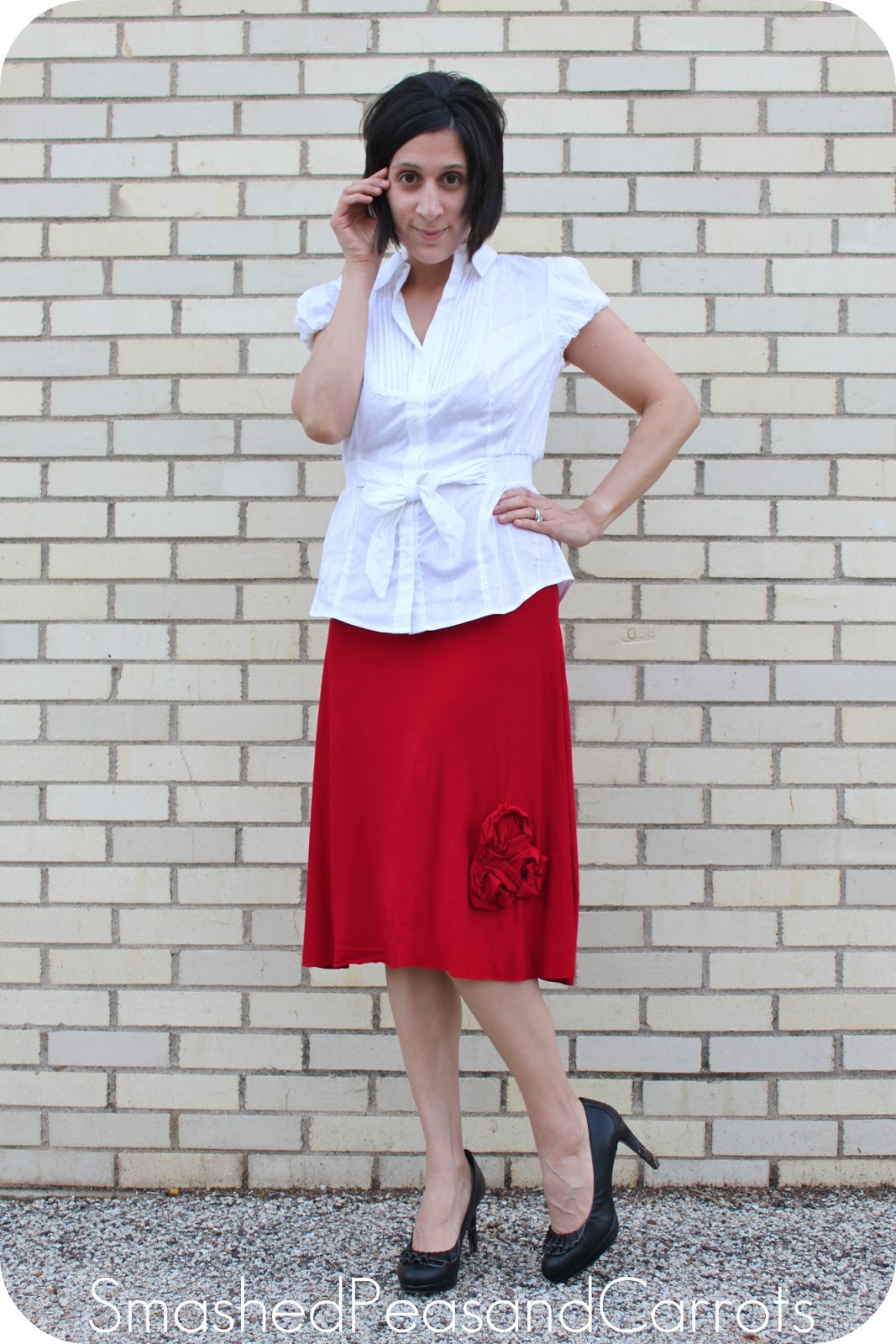 The Everything's Coming Up Roses Skirt {A Tutorial} Smashed Peas