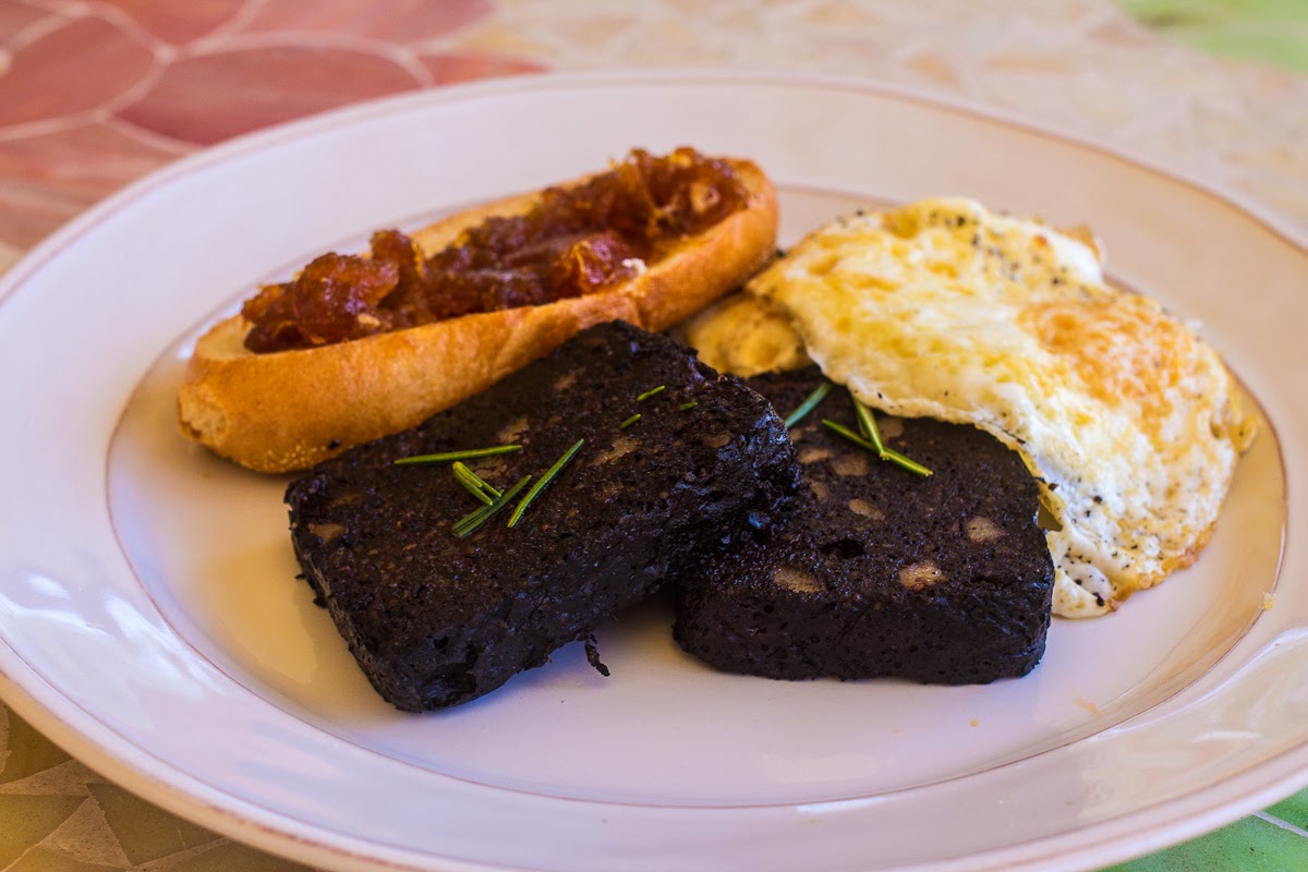 Blood Oranges and Blood Pudding