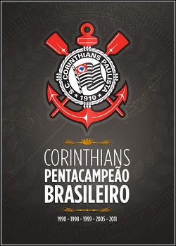 Corinthians Pentacampeão Brasileiro 2011 AVI + RMVB Dublado