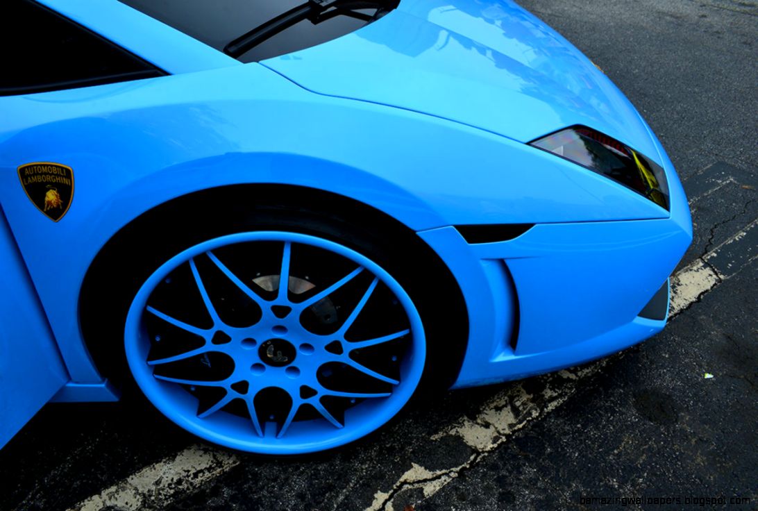 Baby Blue Lamborghini Gallardo Baby Blue Lamborghini Gallardo
