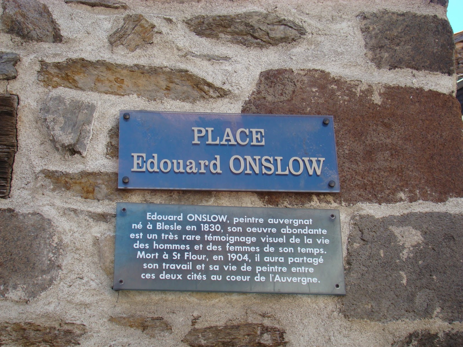 Leotoing Vous Connaissez Blesle Edouard Onslow