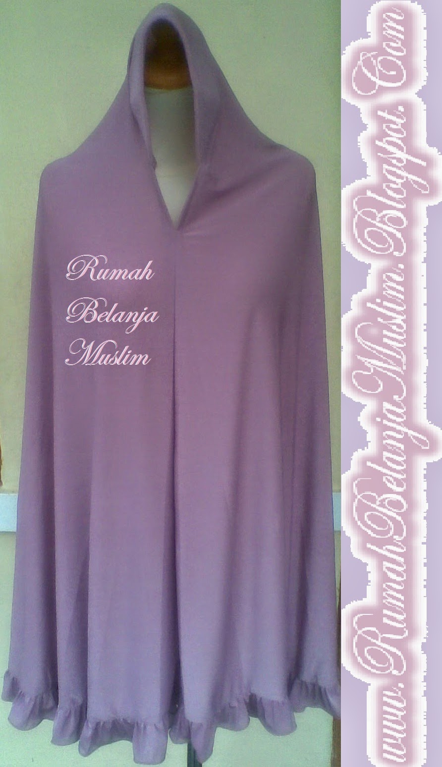 RUMAH BELANJA MUSLIM: Jilbab Syar’i Panjang Peach