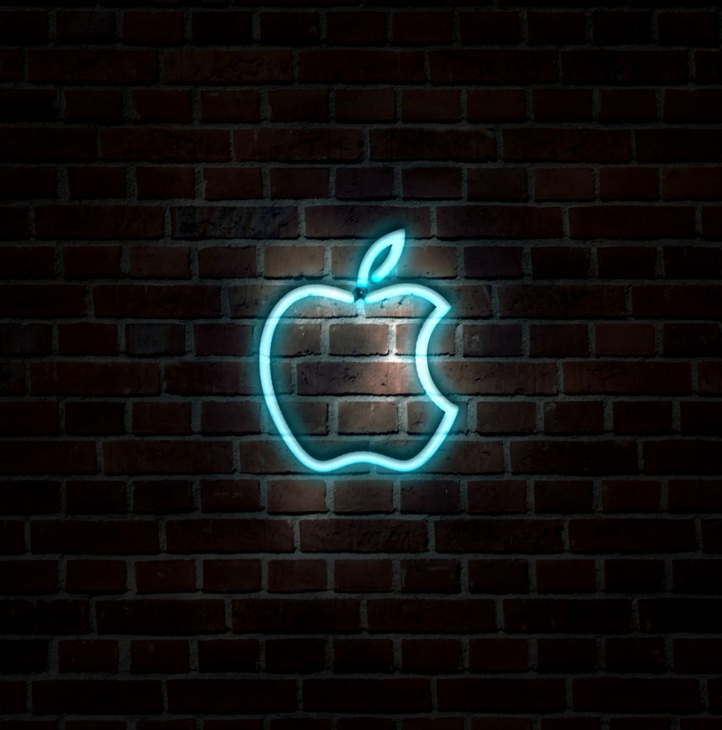 Apple Neon Wallpaper Wallpapers Collection