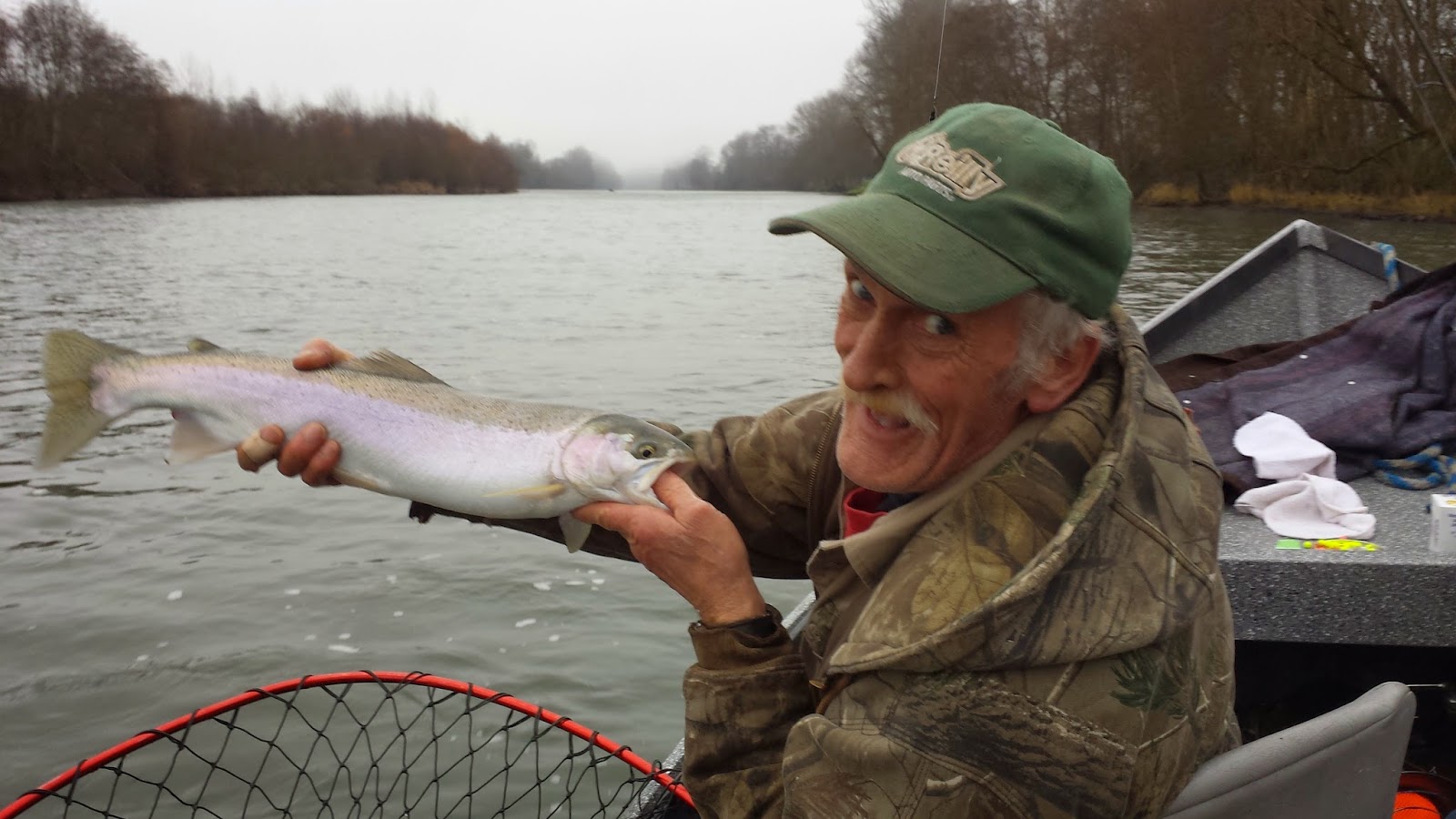 Steelhead fishing report sw oregon