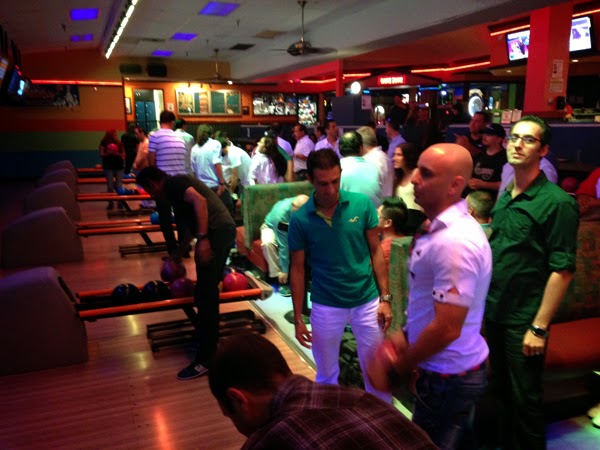 GotPrint team gets ready to bowl