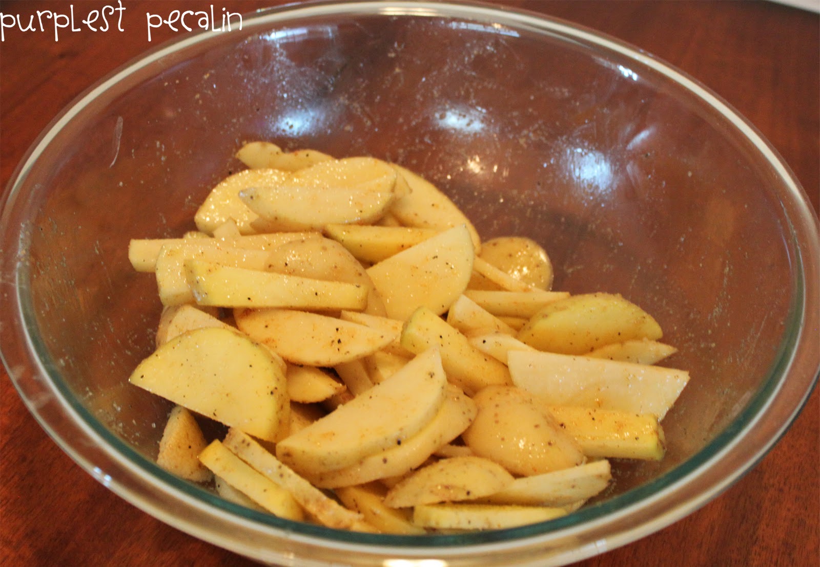 Purplest Pecalin Yukon Gold Baked Fries