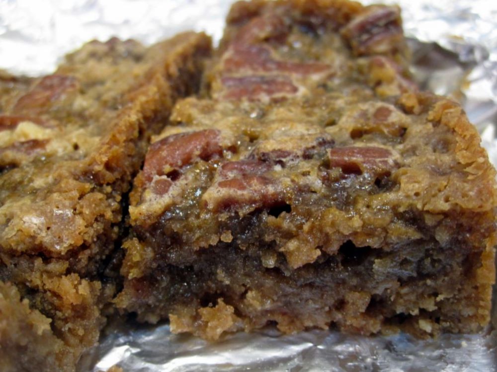 Happy Go Marni My Mom's Favorite Ooey Gooey Pecan Bars for Passover Baking, Recipes, Happiness