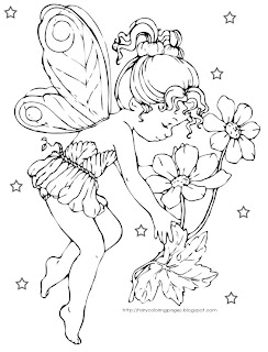 Fairy God Mother Coloring Pages
