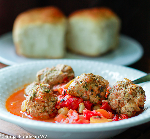Spanish Turkey Meatball Stew Foodie in WV