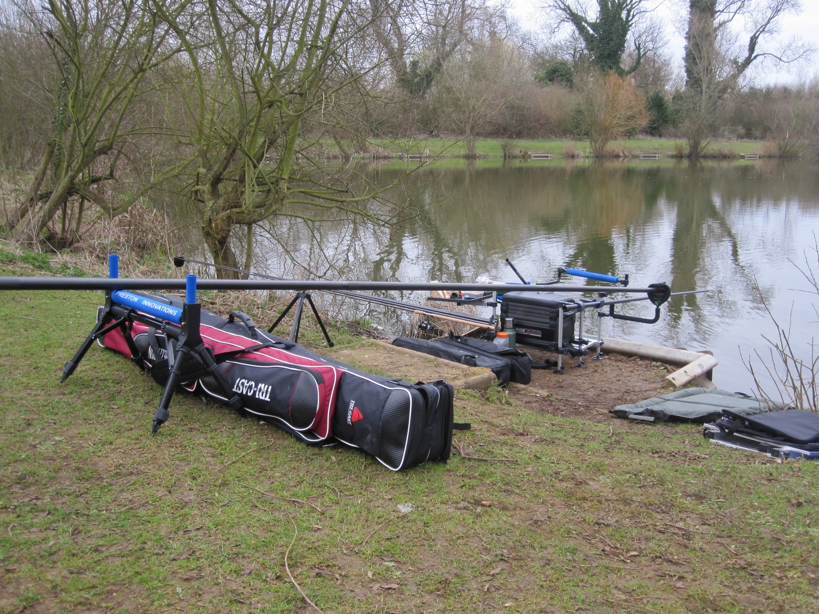 Manor Farm Fisheries, Biggleswade, 18th March 2011