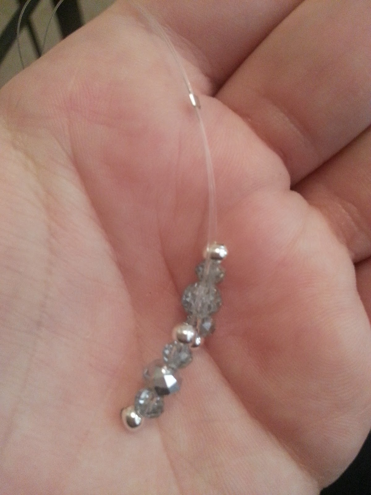 Did It Myself Craft Tutorials Floating crystal necklace tutorial