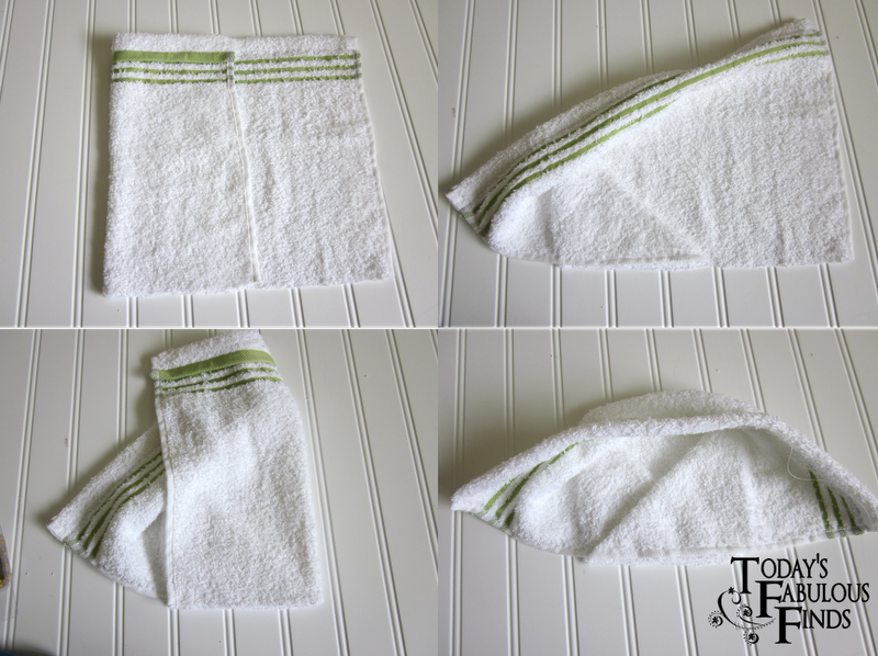 Today's Fabulous Finds Hooded Bath Towel Tutorial