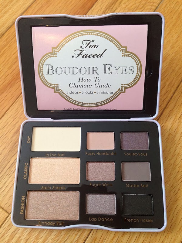 inner sparkle beauty too faced palette review extravaganza too faced satin sheets