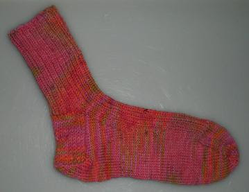 My first sock