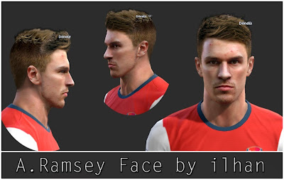 PES 2013 A.Ramsey Face by ilhan