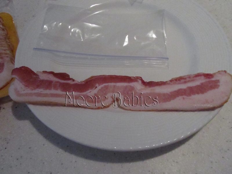 Moore babies {Kitchen Tip} Storing Leftover Bacon