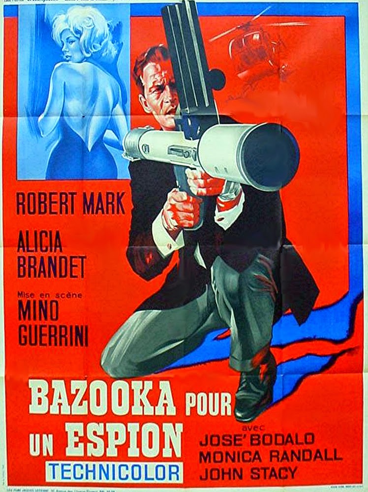 Bazooka pour un Espion - Agente End-Sicario 77, vivo o morto-Mino Guerrini, 1966 Agent+X+77,+Alive+Or+Dead+Poster