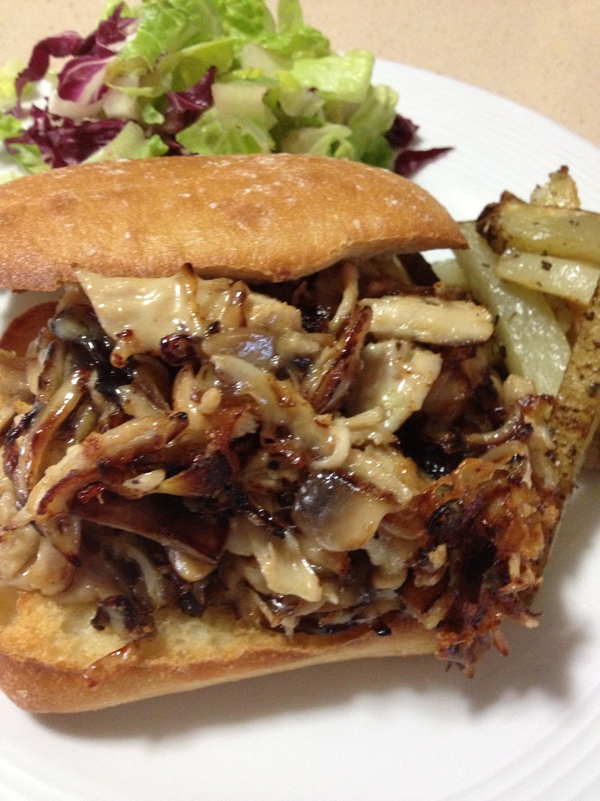 Con mucho gusto Mario Sándwich de Pavo con Queso