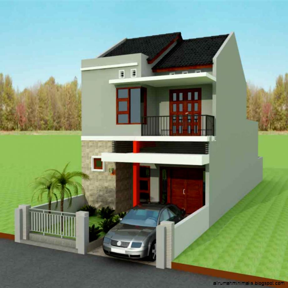 Desain Rumah Sederhana 2 Lantai Design Rumah Minimalis 