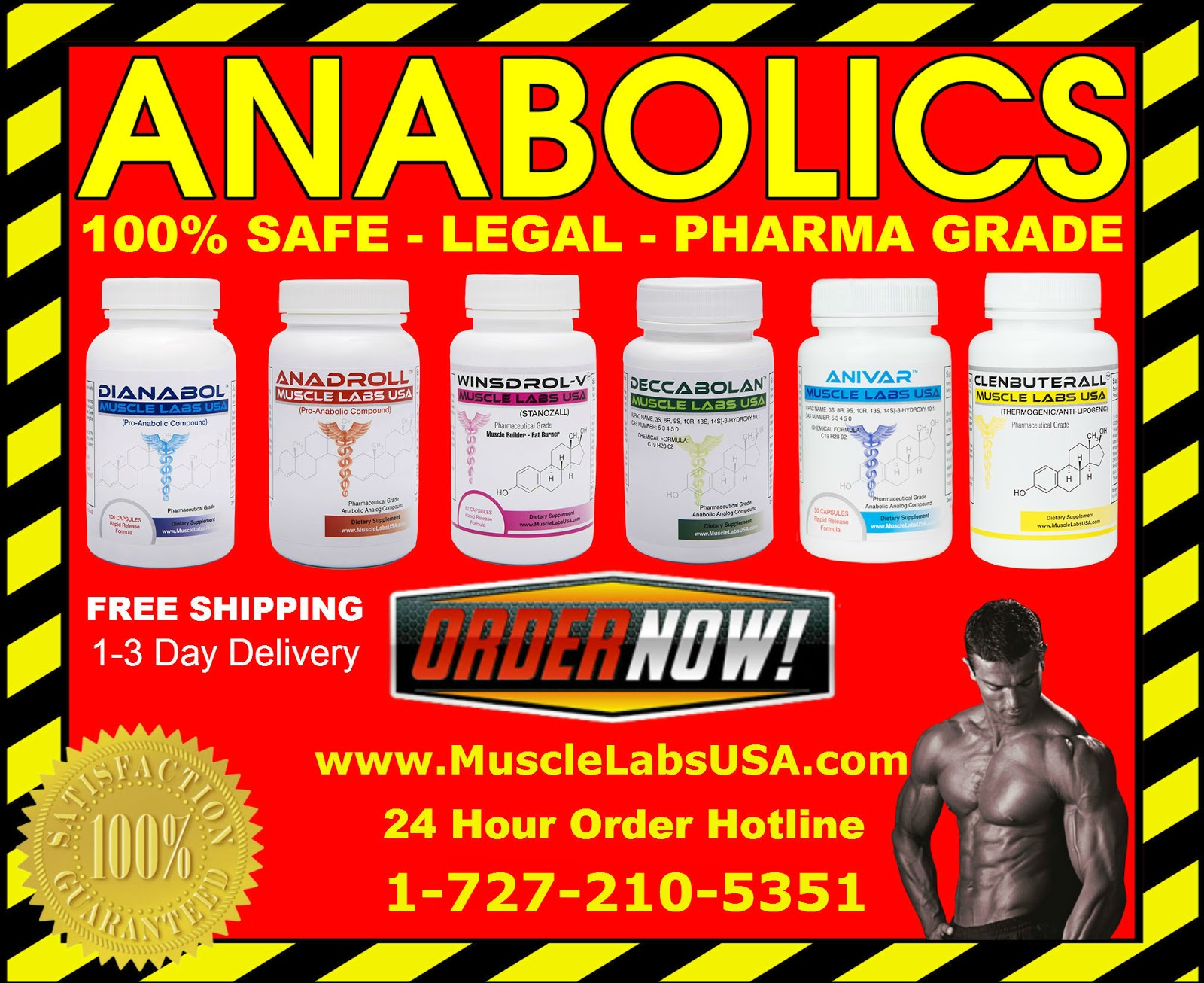 Muscle Building for Hard Gainers. Muscle Labs USA Innovates Potent