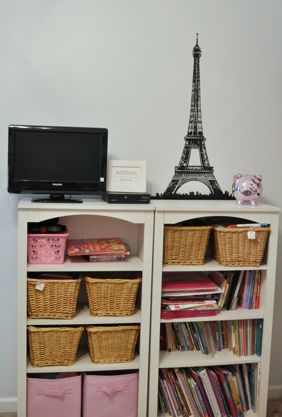 paris themed bedroom