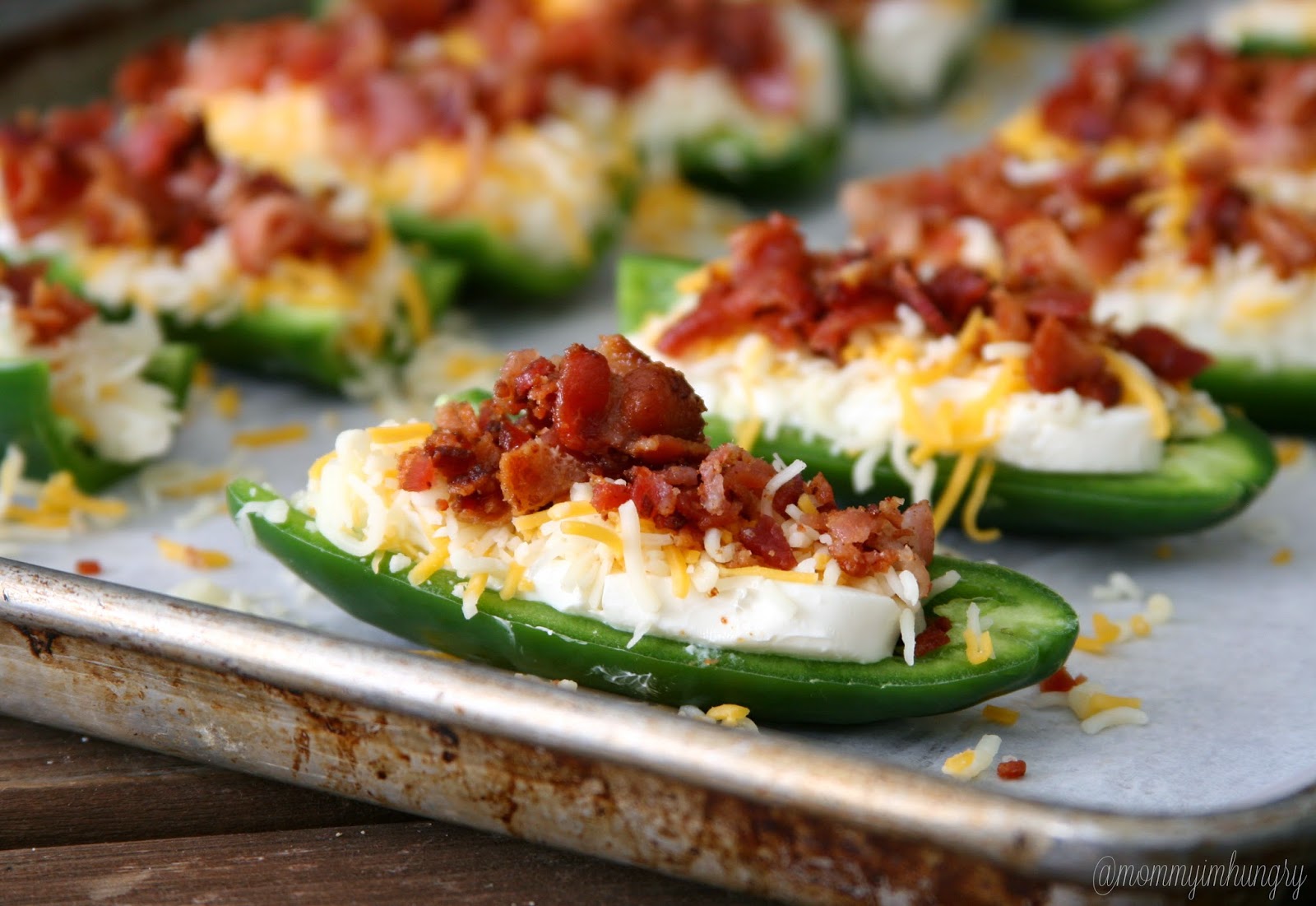 MIH Recipe Blog Cream Cheese & Bacon Stuffed Jalapeños