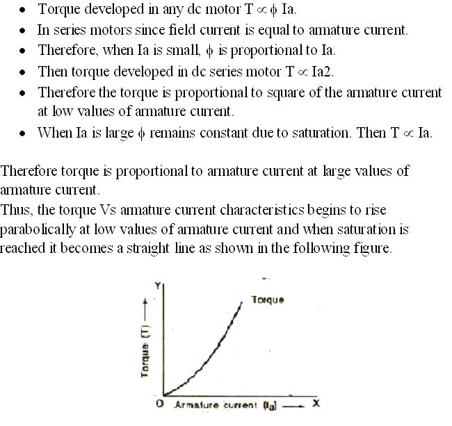 A "MEDIA TO GET" ALL DATAS IN ELECTRICAL SCIENCE...!! Torque Vs Armature current