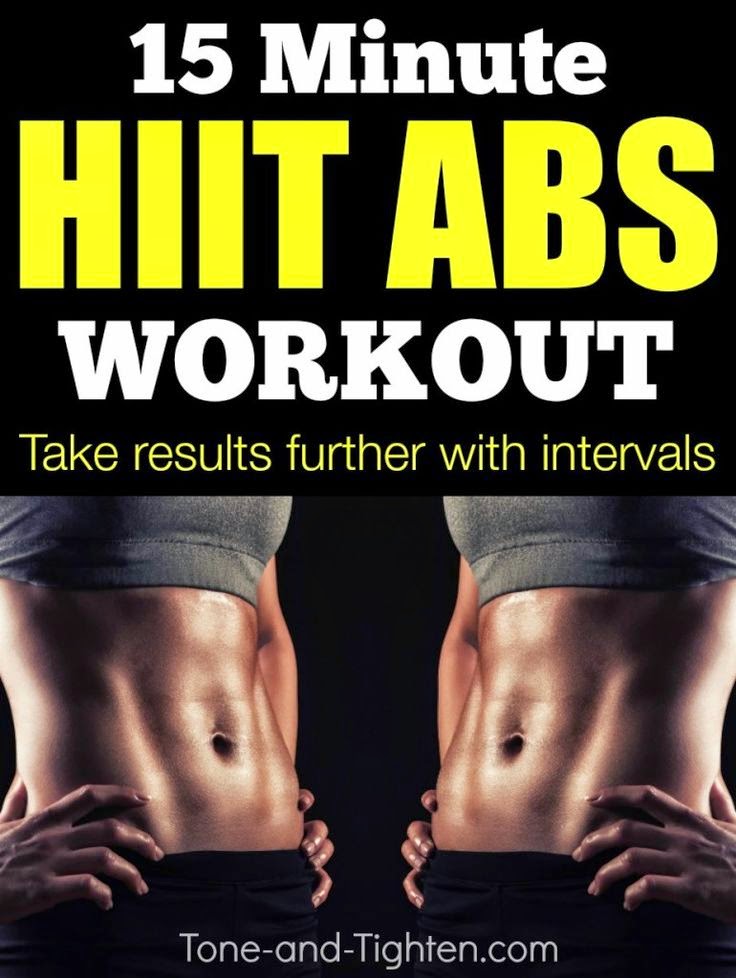 15 Minute HIIT ABS Workout FormalHealth