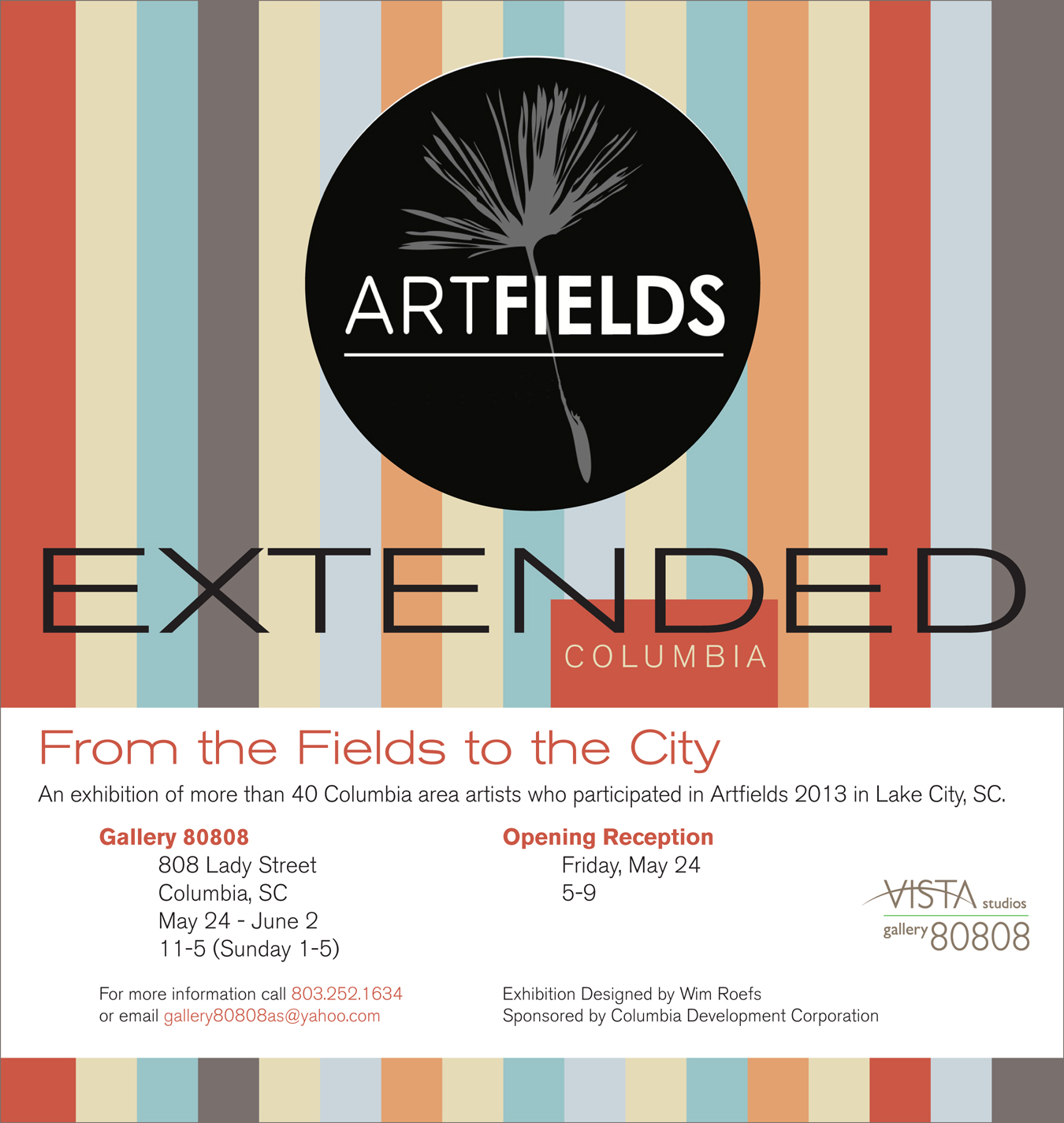 Vista Studios Gallery 80808 ART FIELDS EXTENDED