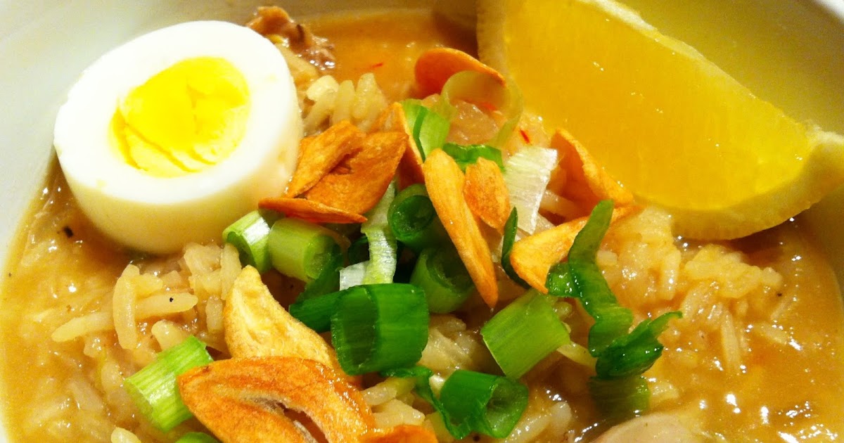 Candice's Cusina Arroz Caldo (Filipino Rice Porridge)