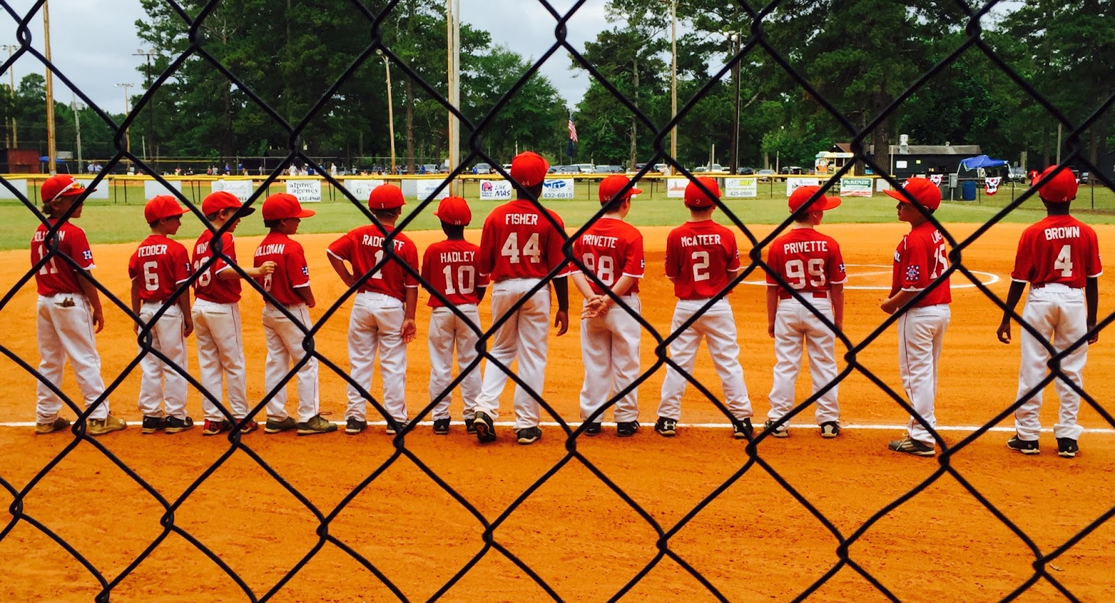 Hartsville National Dixie Youth Baseball Our Farm League All Stars