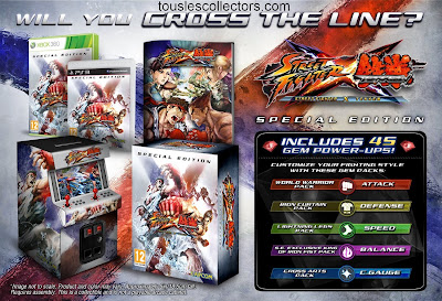 PS3 Street fighter X Tekken Edition collector