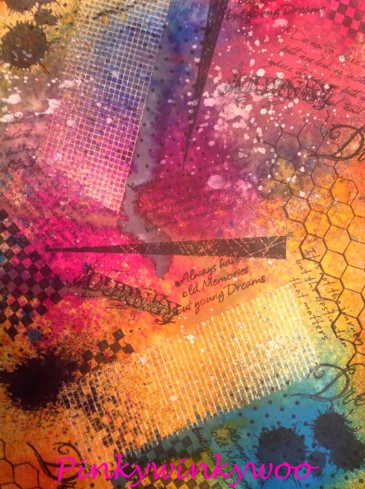 Homespun Scrapbooking TUTORIAL SPRAY MISTS De"MIST"ify