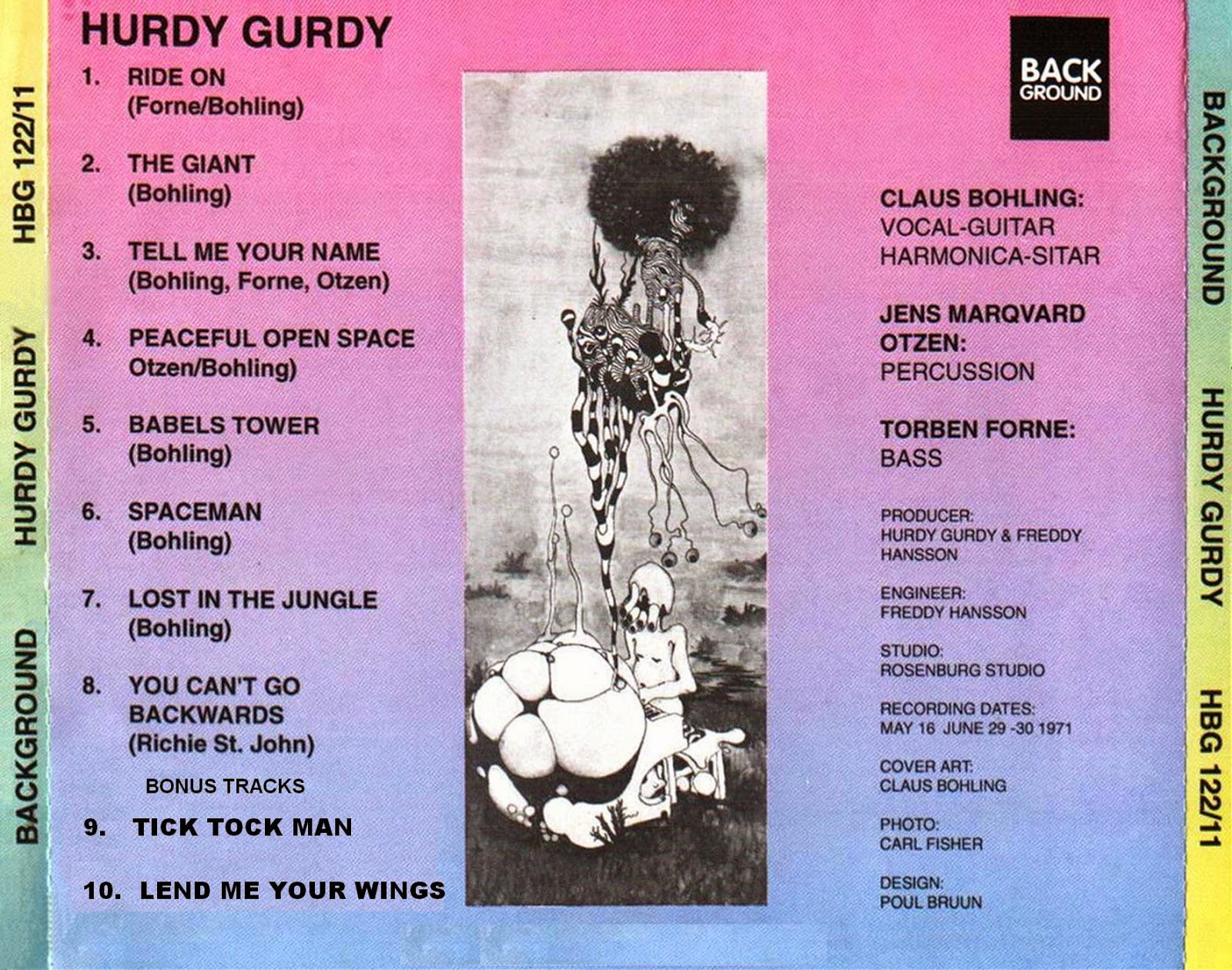 Hurdy Gurdy Tick Tock ManLend Me Your Wings Hurdy Gurdy Tick Tock ManLend Me Your Wings