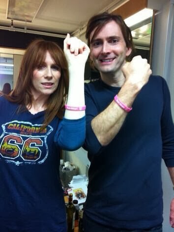 David Tennant and Catherine Tate