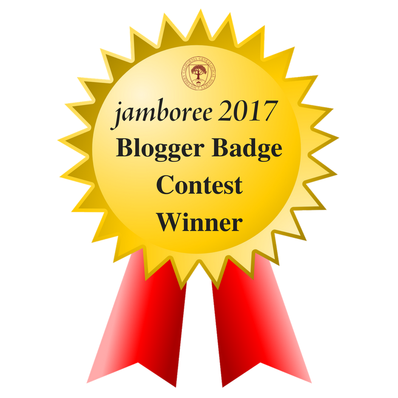 2017 Jamboree Blogger Badge Winner!