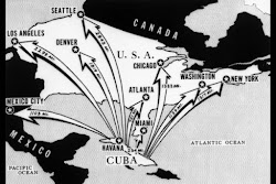 Cuban Russian American War Map