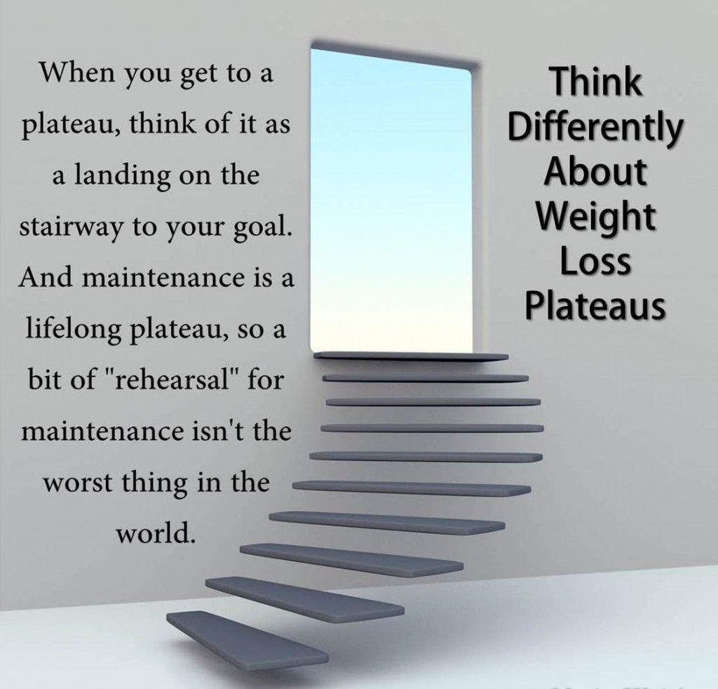 Leading By Example Weight Loss Plateaus and Changing Your Mindset