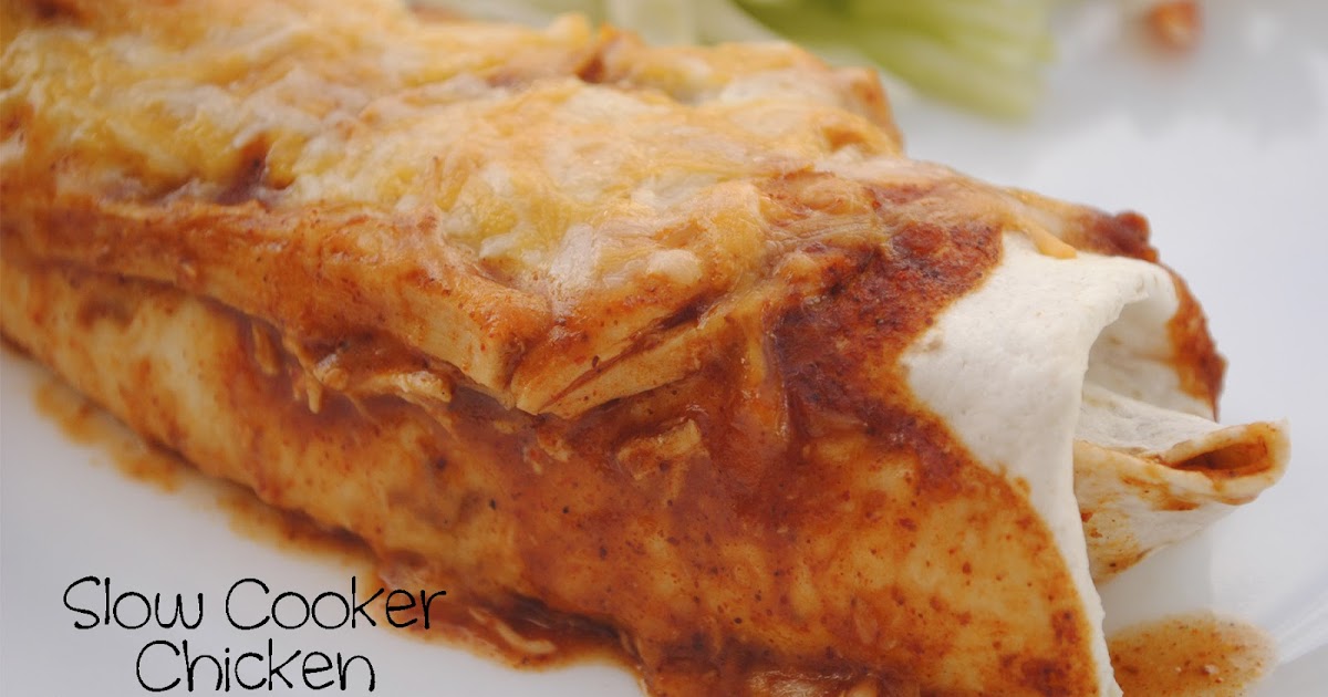 Durfee Family Recipes Slow Cooker Chicken Enchilada Filling